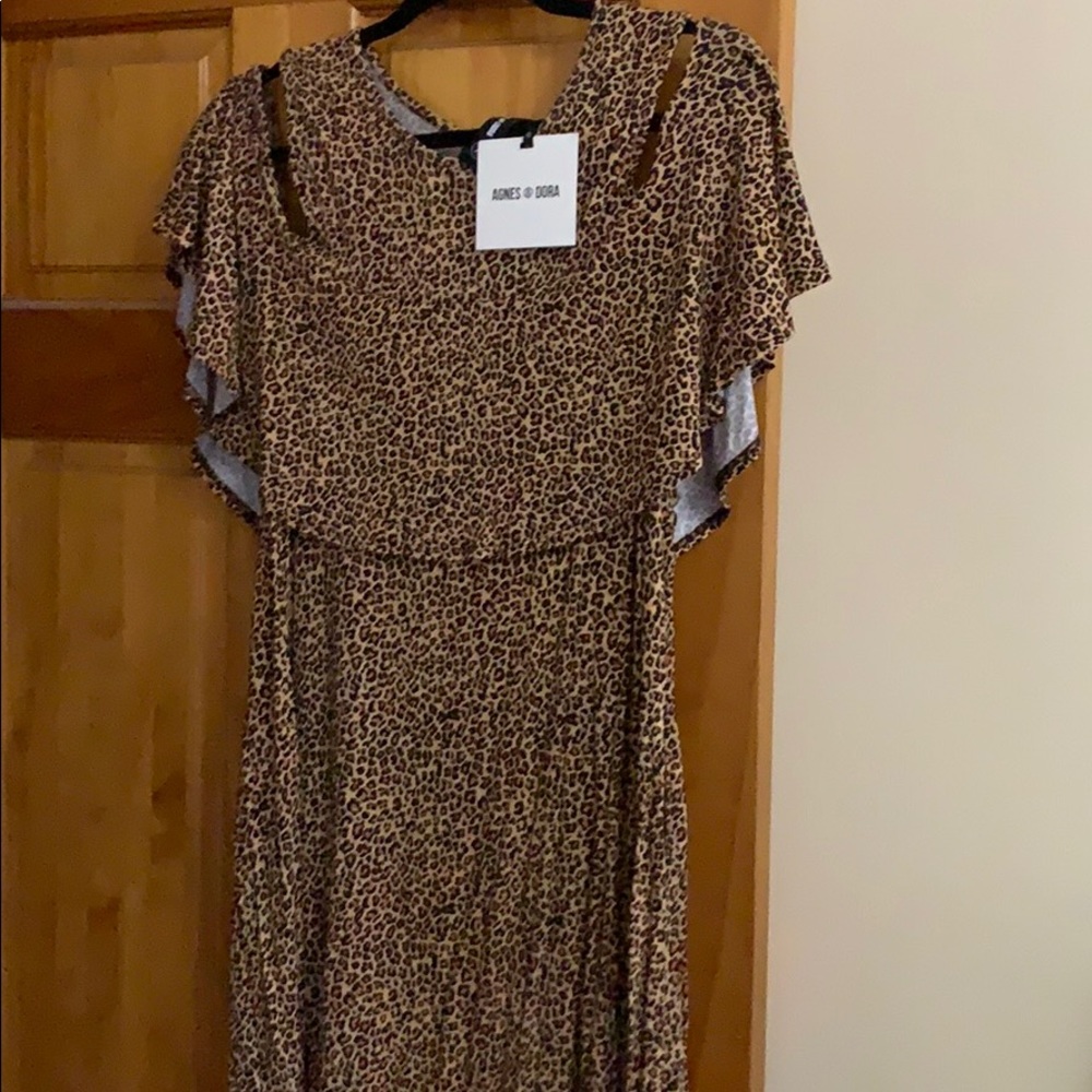 Agnes & Dora Cold Shoulder Tunic XL